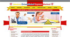 Desktop Screenshot of gurcistanegitim.com